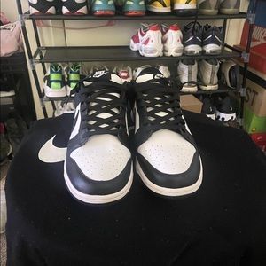 Nike dunk low panda size 13